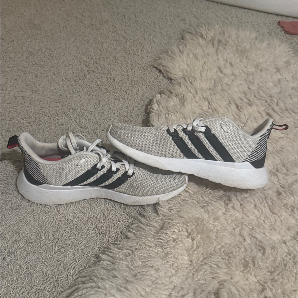 Adidas Men's Sneakers in Black and White - Picture 4 of 5